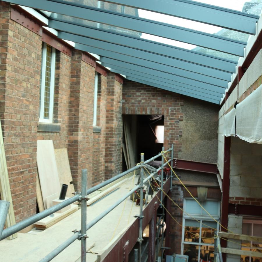 2026-01-20 The balcony leading towards Century Hall and the new kitchen & toilets.jpg
