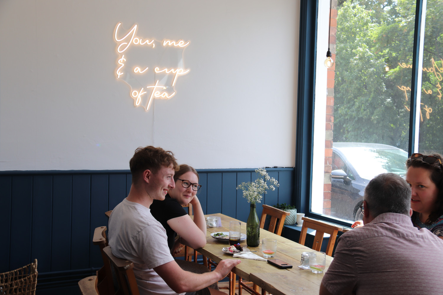 Photo of people in Cornerstone Coffee House Ashbourne
